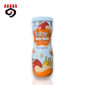 Baby Mum Mum Rice Puff Snack Apple Banana 50g