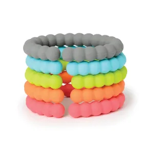 Baby Silicone Links Rainbow