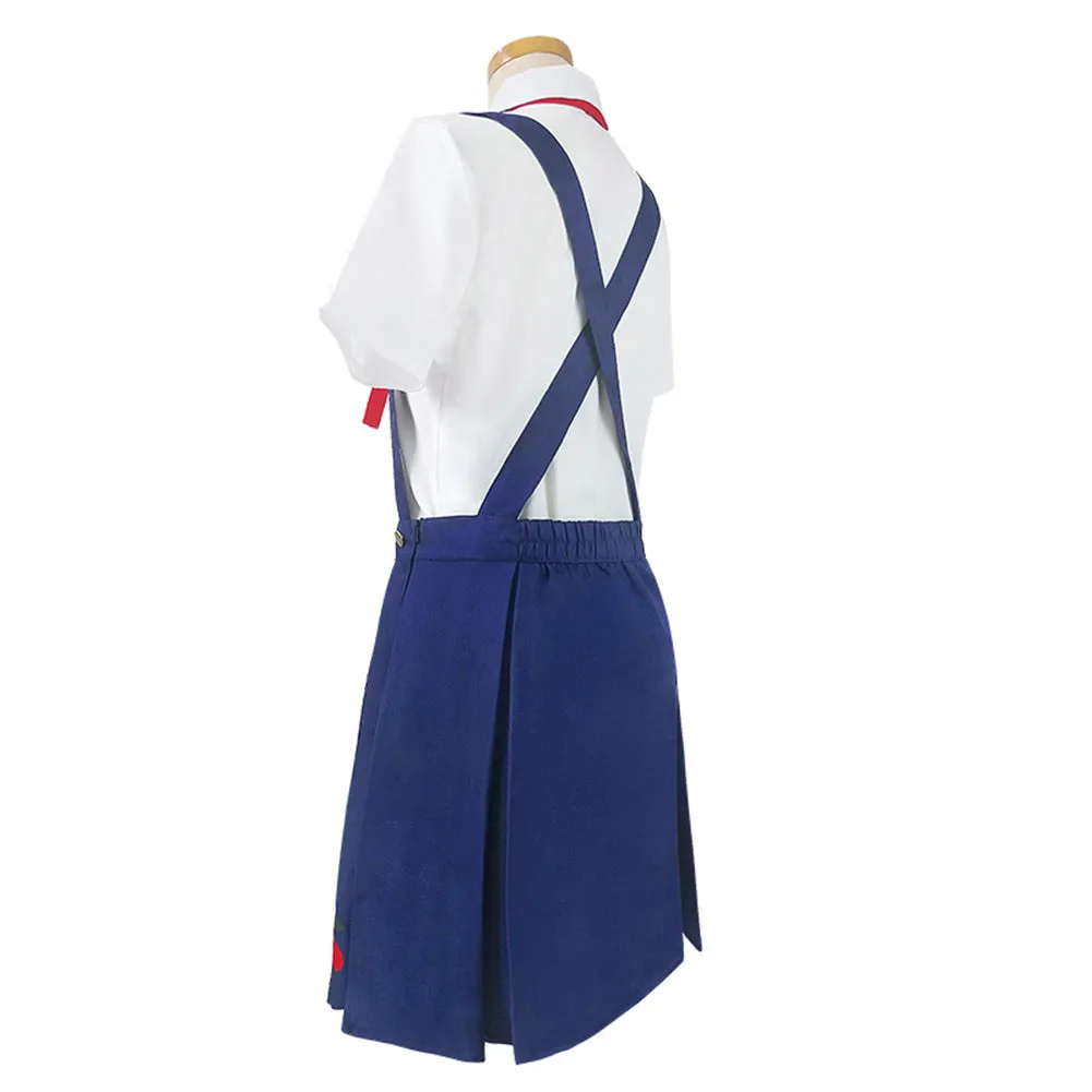 Bakemonogatari Mayoi Hachikuji JK Uniforme Carnival Cosplay Costume