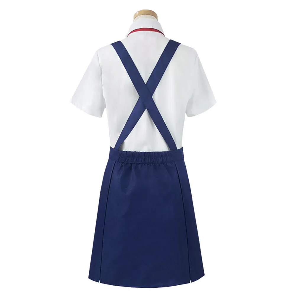 Bakemonogatari Mayoi Hachikuji JK Uniforme Carnival Cosplay Costume