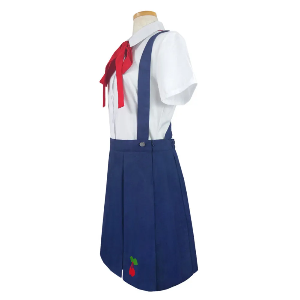 Bakemonogatari Mayoi Hachikuji JK Uniforme Carnival Cosplay Costume