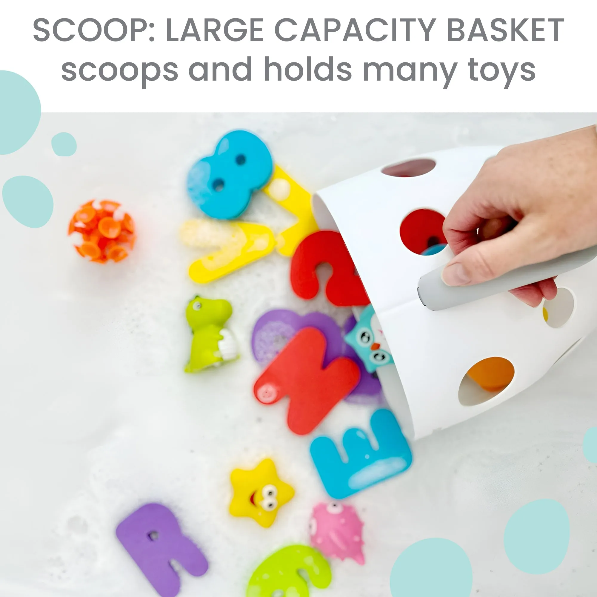 BATH TOY GRABBER & STORAGE