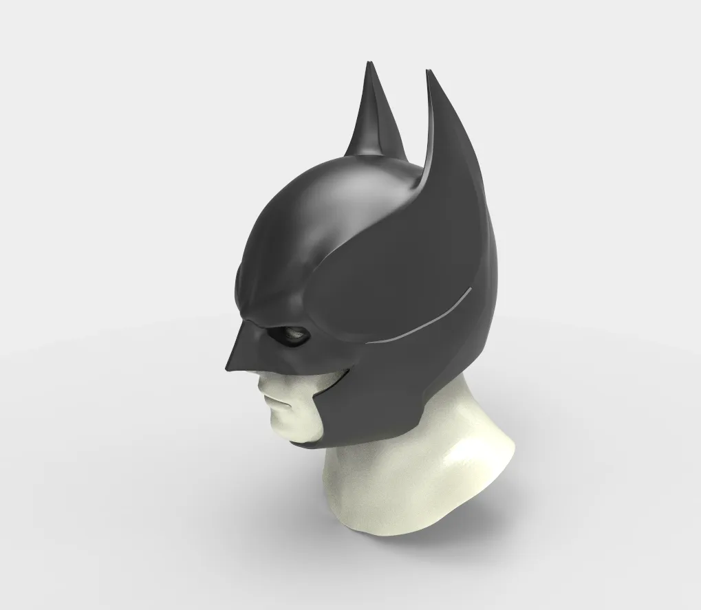 Batman Arkham Cowl STL