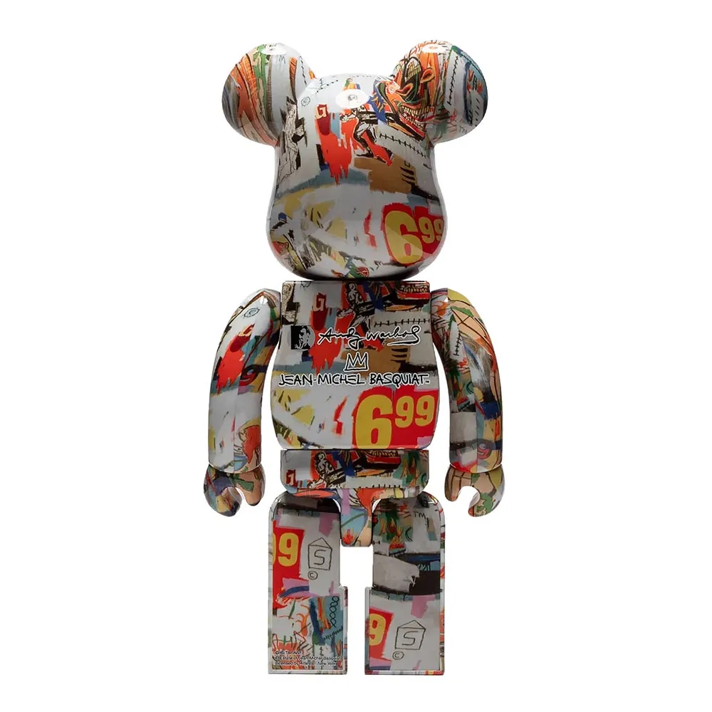 BEARBRICK 1000% WARHOL X BASQUIAT #4