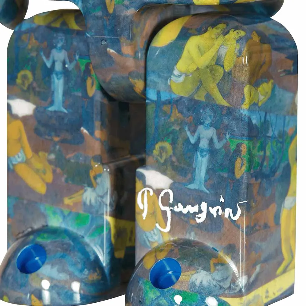 BEARBRICK 400% GAUGUIN WHERE DO WE COME FROM? WHAT ARE WE? WHERE ARE WE GOING? 2-PACK