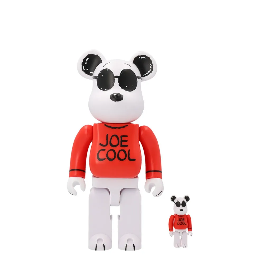 BEARBRICK 400% PEANUTS JOE COOL 2-PACK