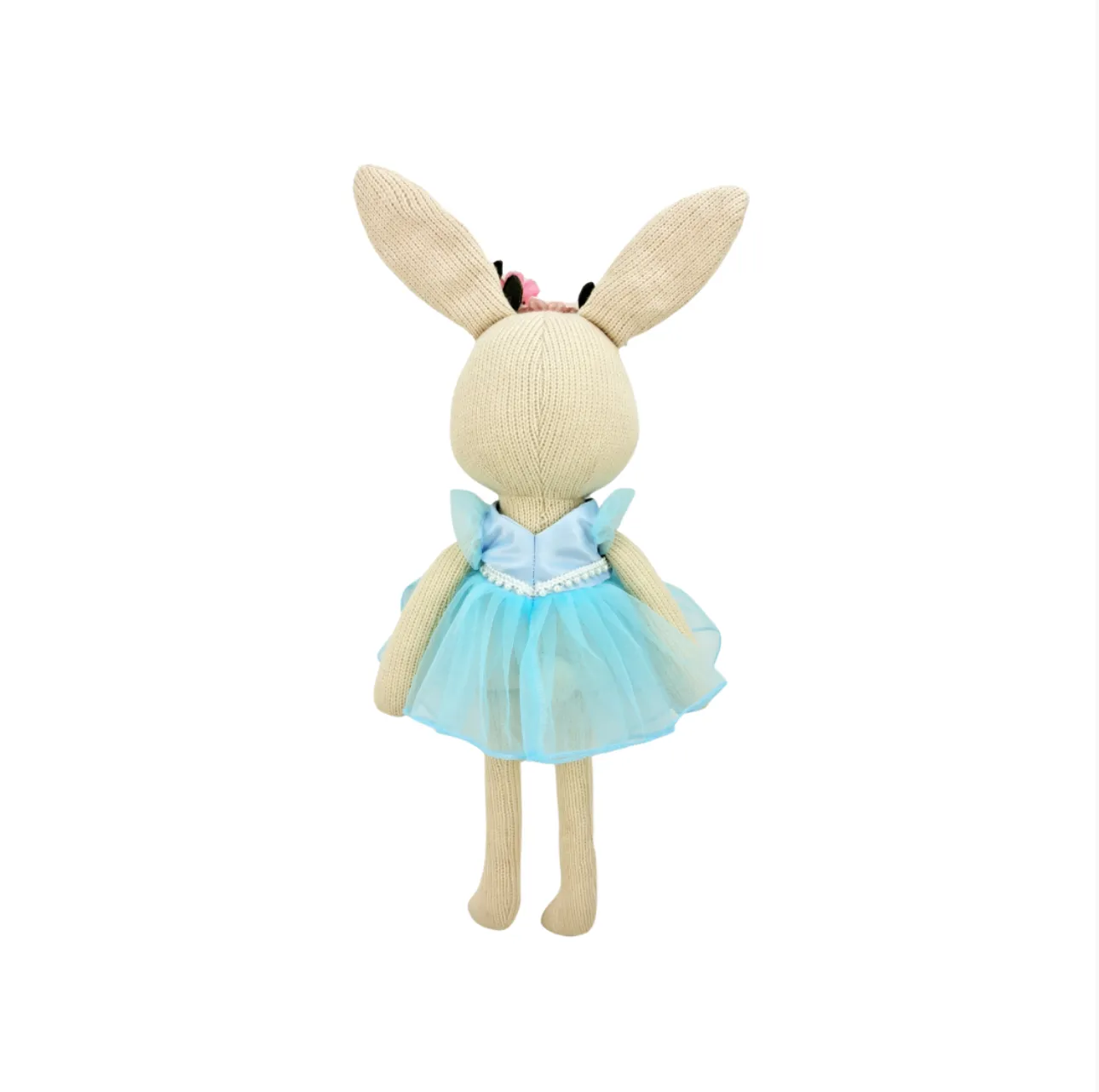 Beatrice Knitted Bunny Blue