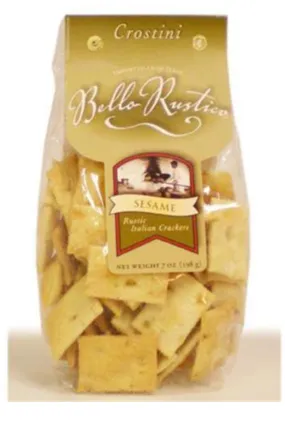 Bello Rustico 7 oz. Crostini Sesame, (6-packs)