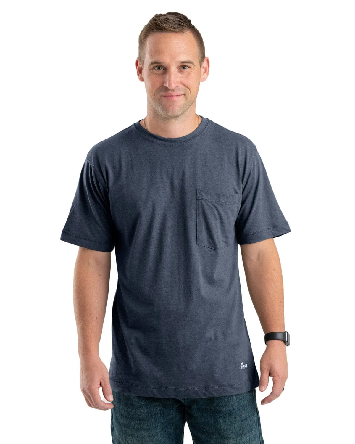 Berne - Men's Performance Short Sleeve Pocket Tee