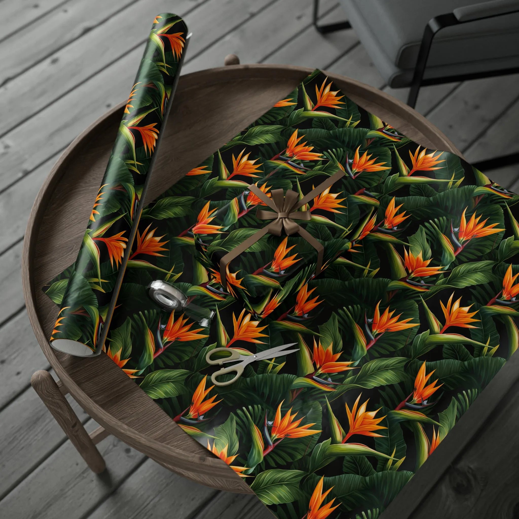 Bird of Paradise Wrapping Paper