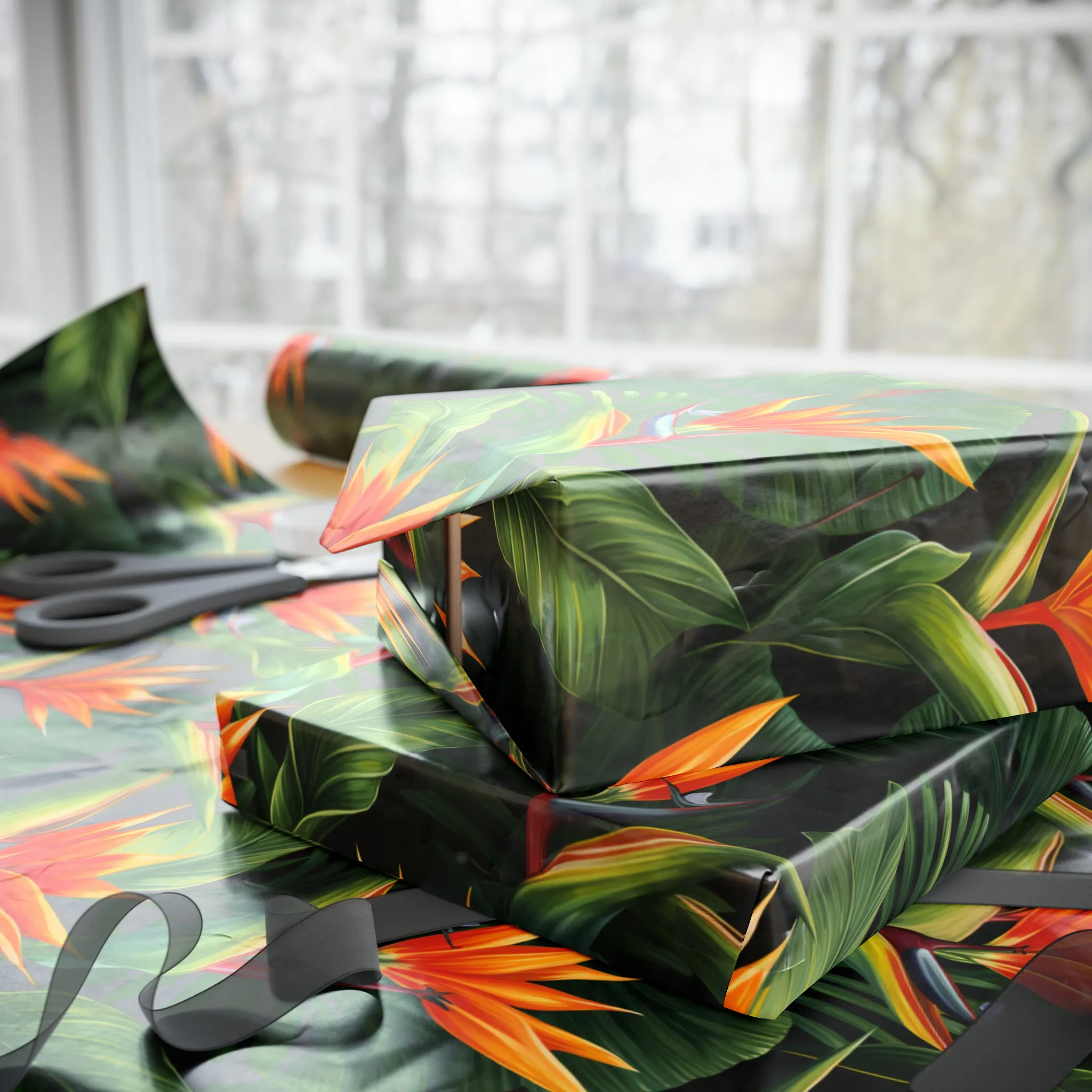 Bird of Paradise Wrapping Paper