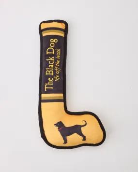 Black Dog Hockey Stick Toy