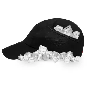 Black Performance Ice Hat