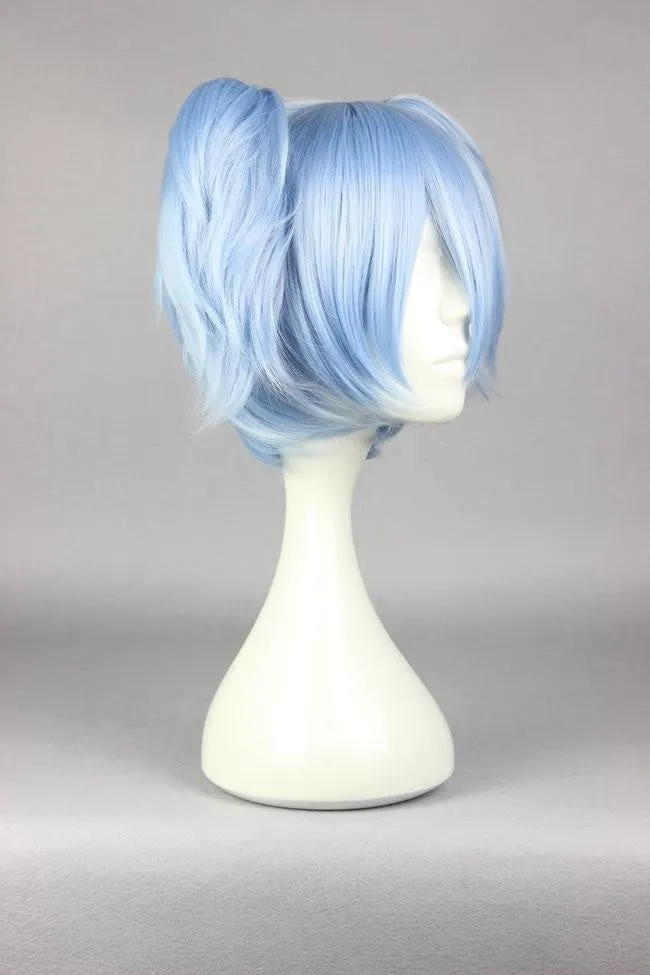 Blue Pigtail Wig