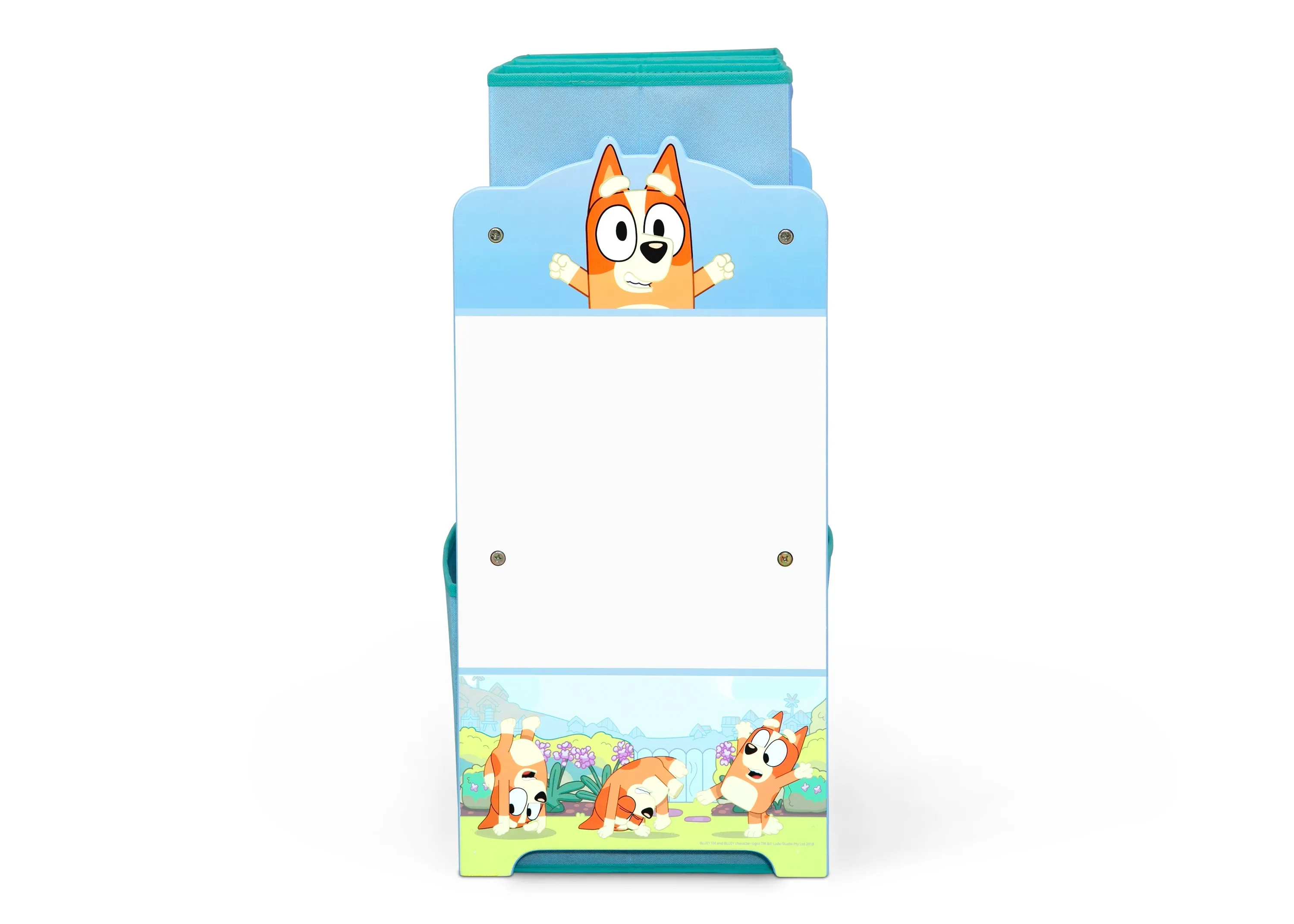 Bluey Design & Store 6 Bin Toy Storage Organizer