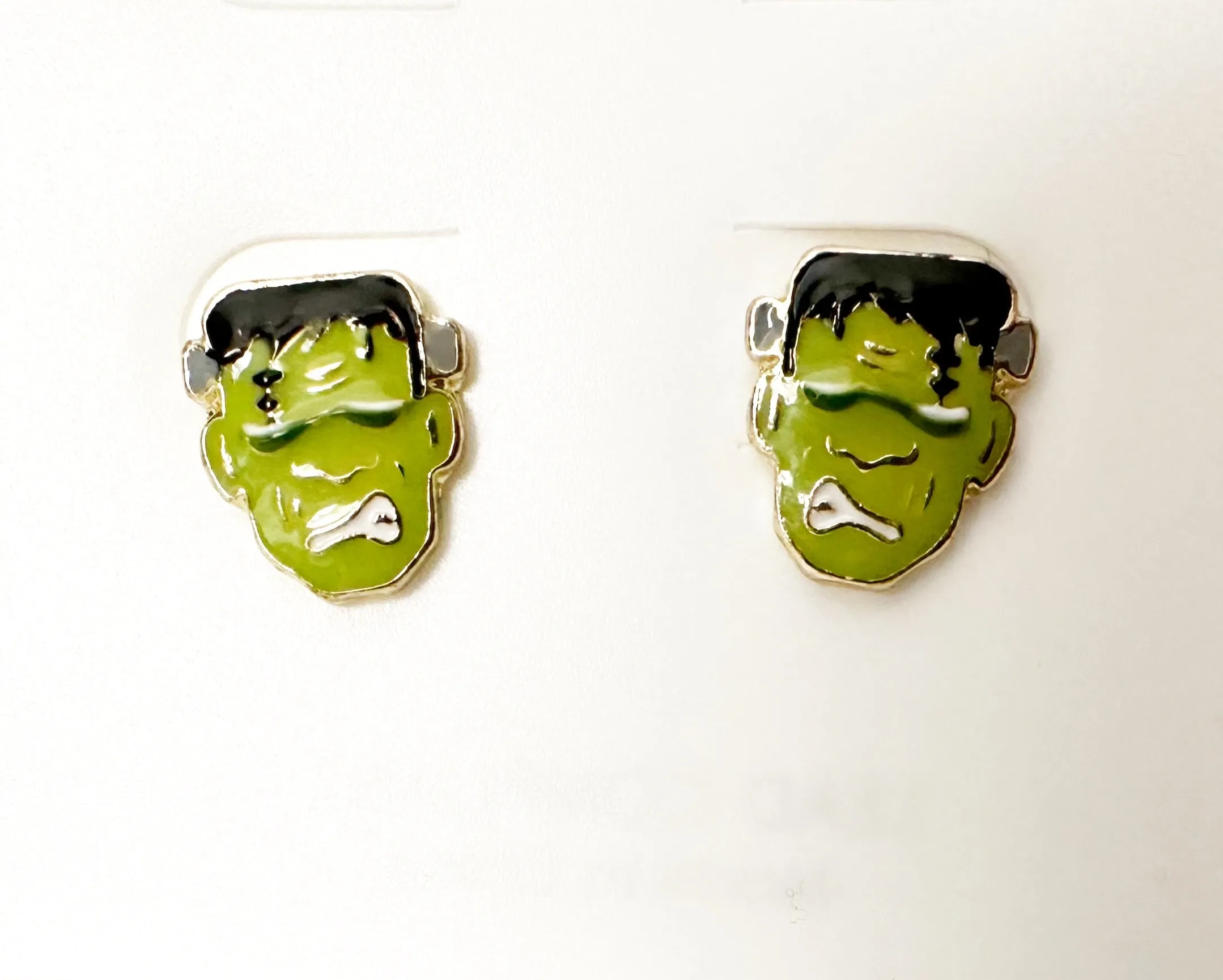 BOO-tiful Enamel Halloween Earrings