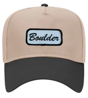 Boulder Name Plate Contrast Cap