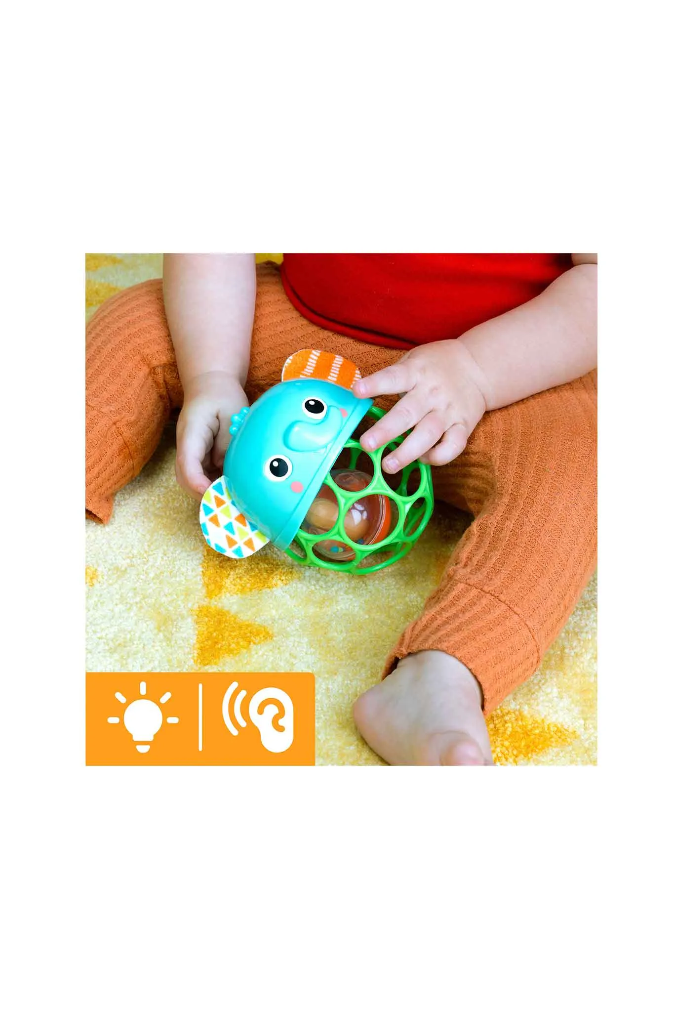 Bright Starts Giggle & Glow Musical Light Up Toy