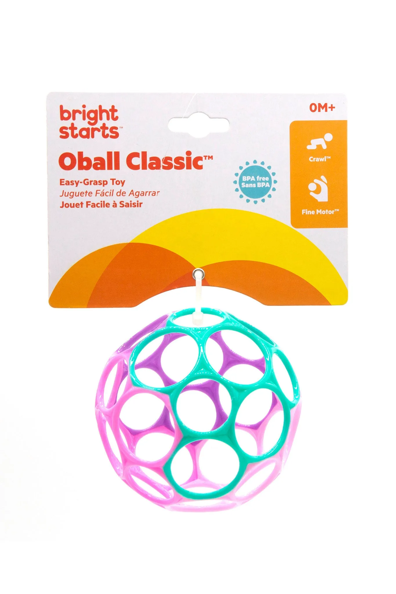 Bright Starts Oball Easy Grasp Classic Ball