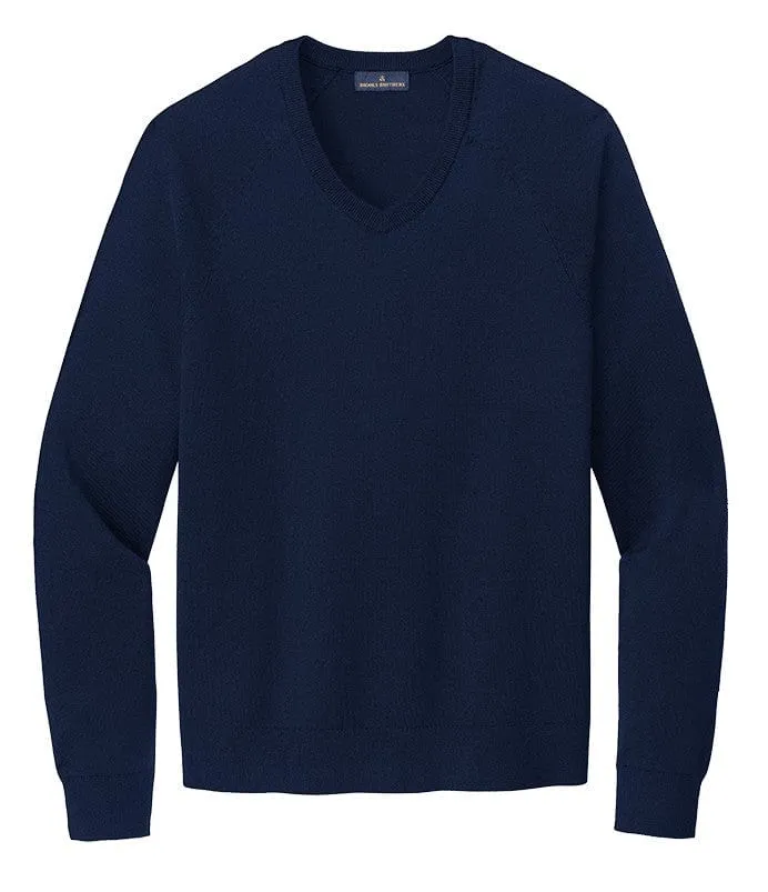 Brooks Brothers - Men's Cotton Stretch V-Neck Sweater