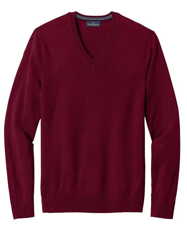 Brooks Brothers - Men's Washable Merino V-Neck Sweater