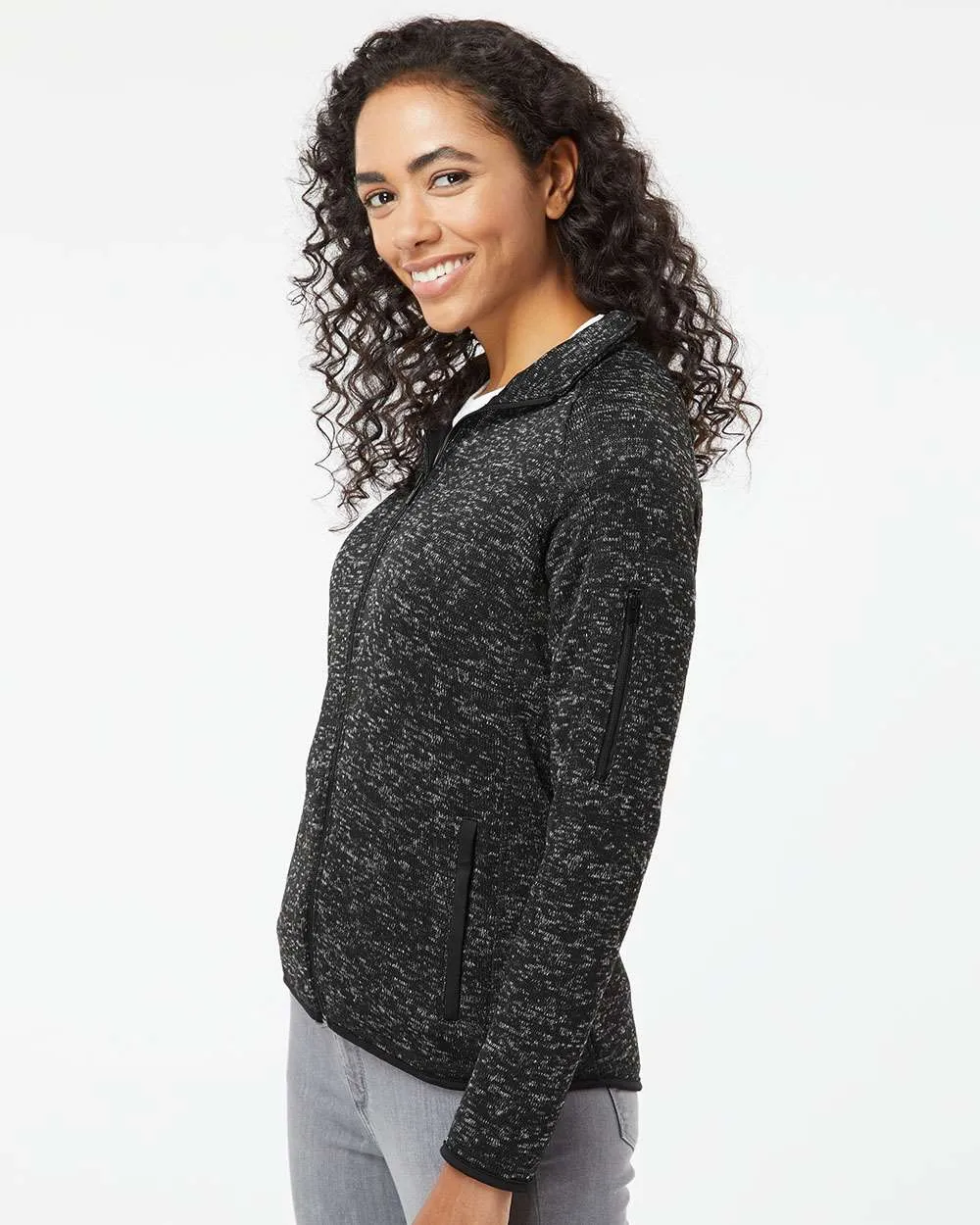 Burnside - Women's Sweater Knit Jacket