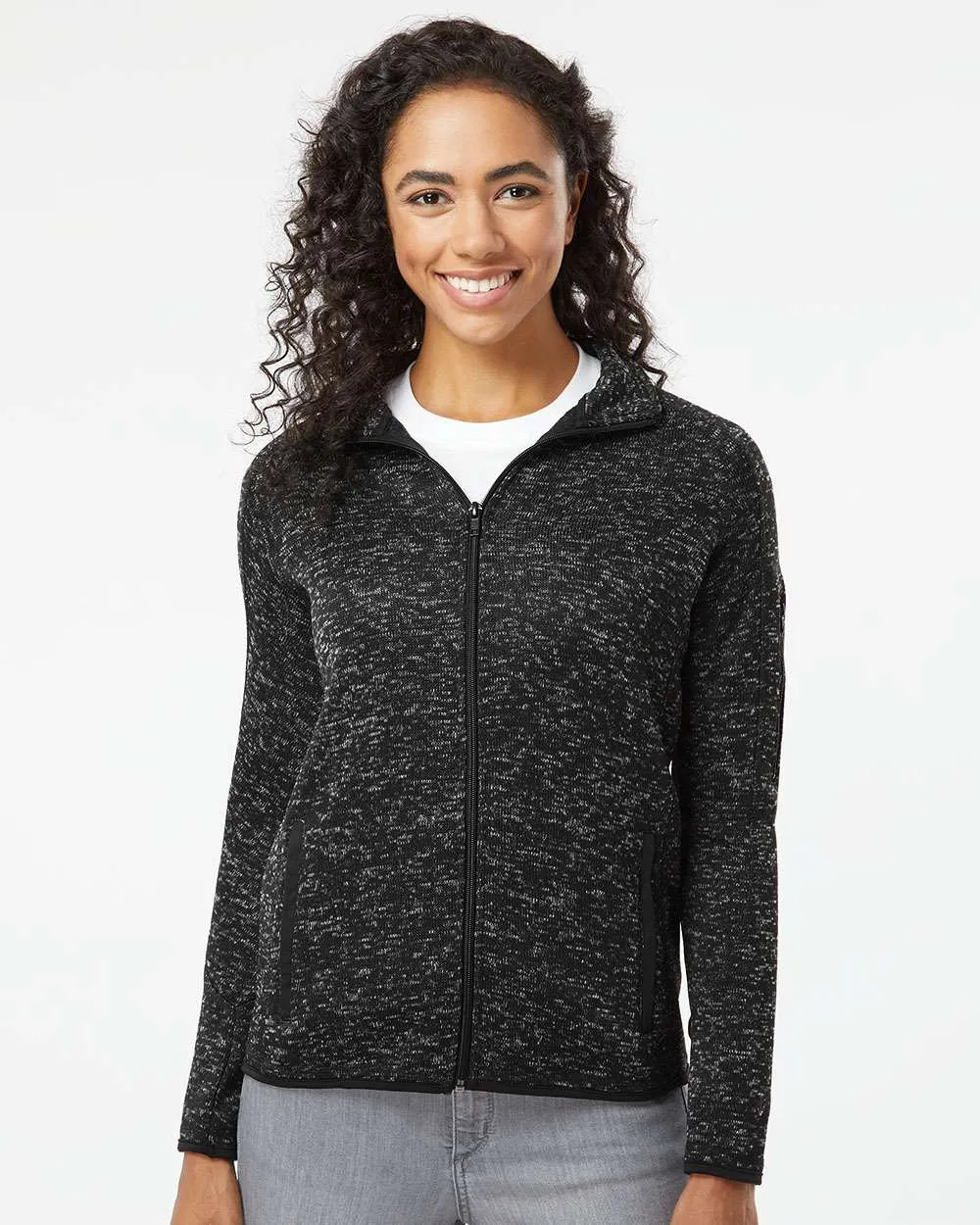 Burnside - Women's Sweater Knit Jacket