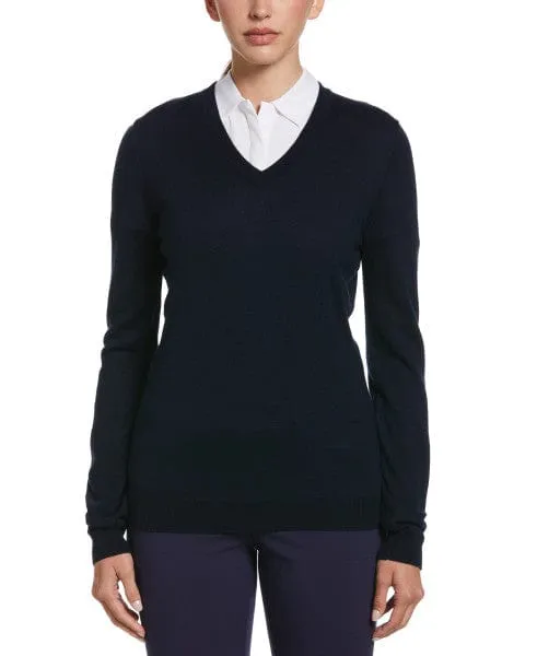 Callaway - Women's V-Neck Merino Sweater