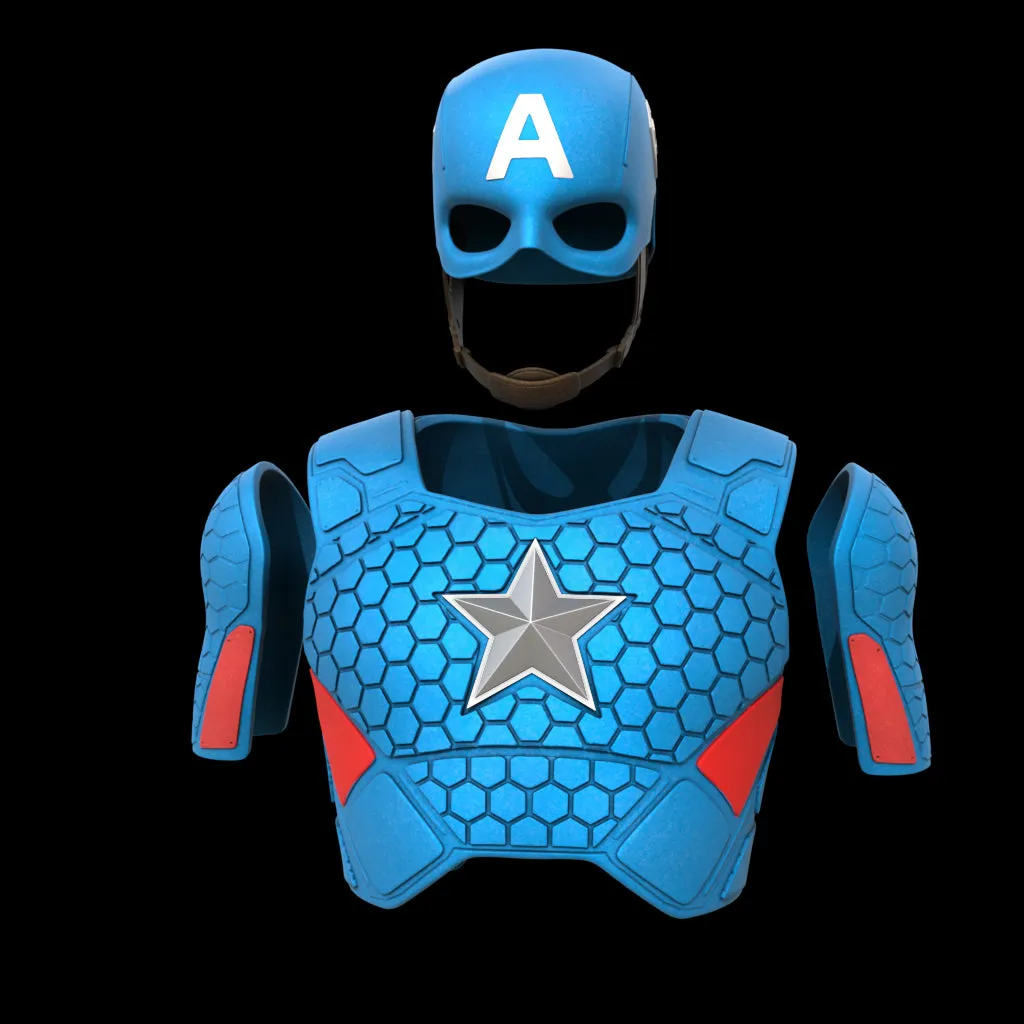 Captain America Armor STL