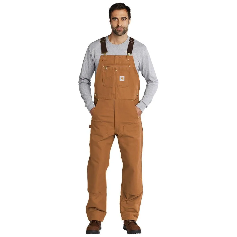 Carhartt - Duck Relaxed Fit Unlined Bib Overalls