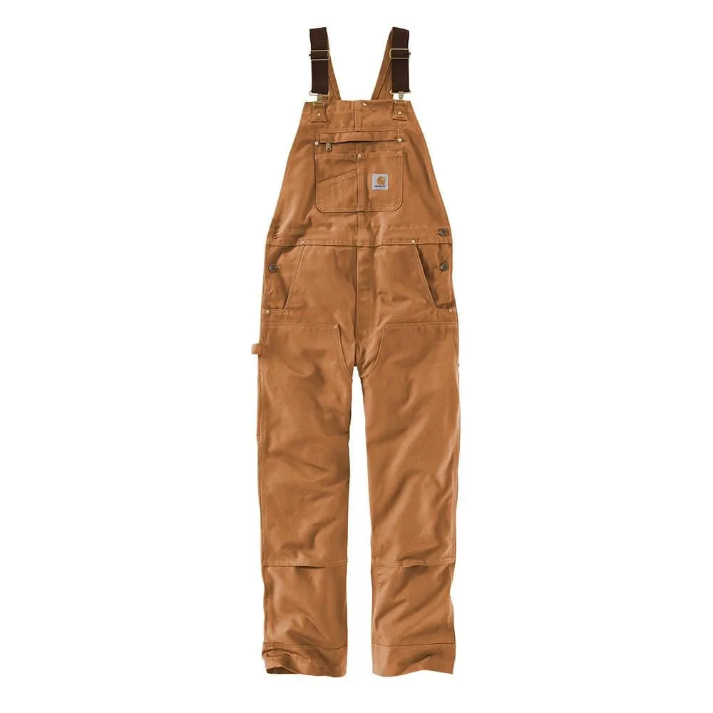 Carhartt - Duck Relaxed Fit Unlined Bib Overalls