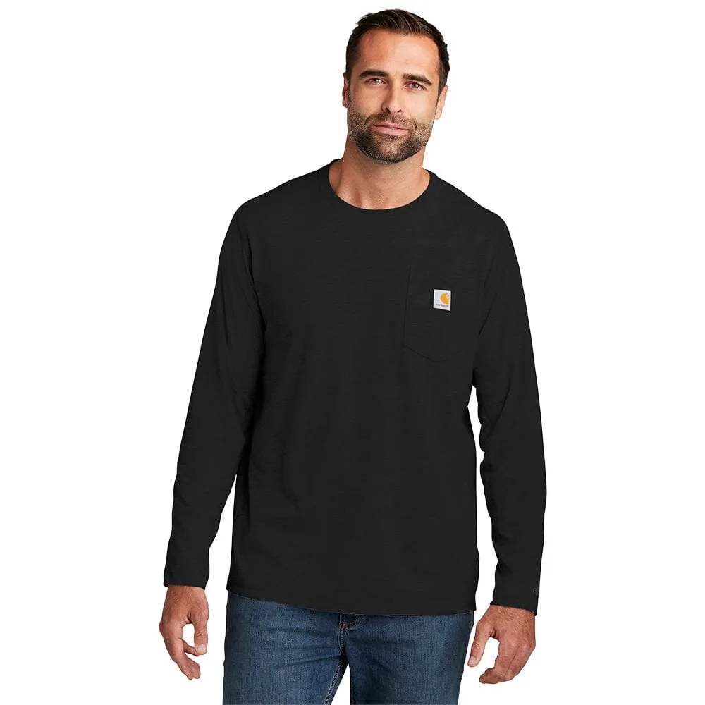 Carhartt - Men's Relaxed Fit Long Sleeve Pocket T-Shirt