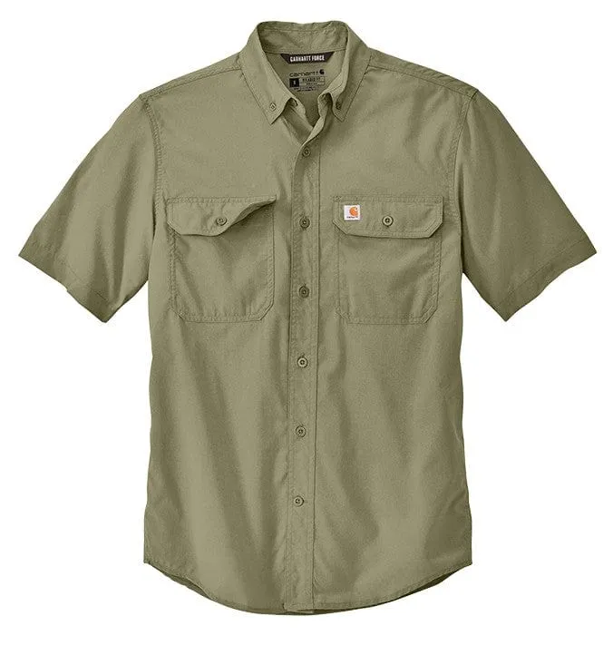 Carhartt - Men's Relaxed Fit Solid Short Sleeve Shirt