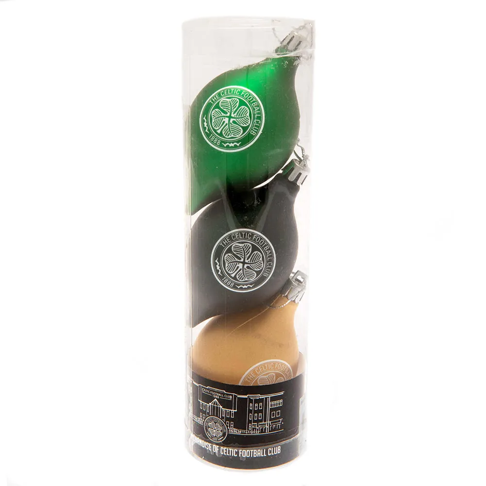 Celtic FC 3pk Vintage Baubles