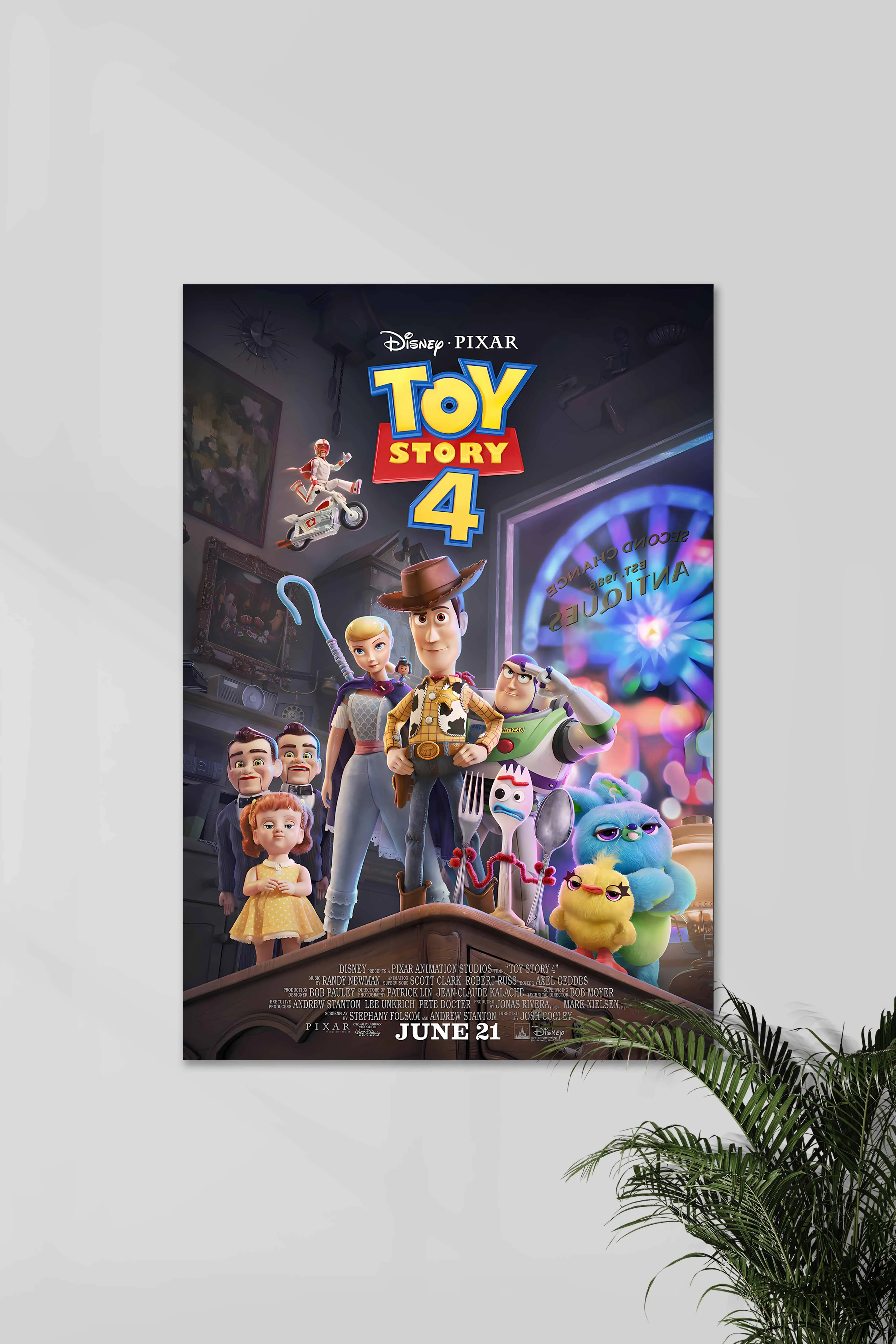 Character Poster of Toy Story  | ToyStory 4 | Disney Movie Poster