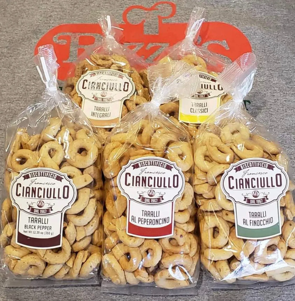 CIANCIULLO Tarallini Pizza Flavor - 300grams