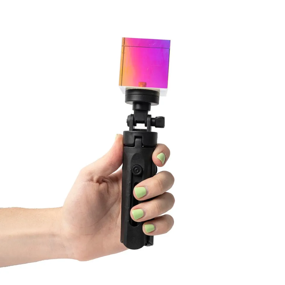 Colour Transparent Cubic Optical Prism Prop for Creative Photography - Cube