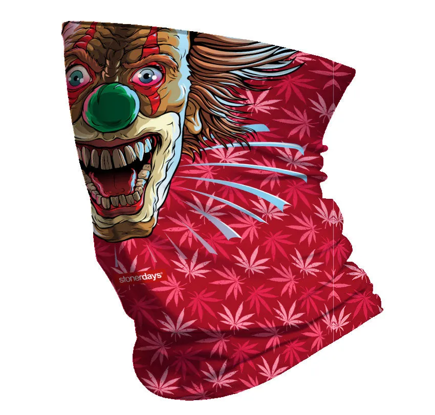 Crazy Clown Neck Gaiter