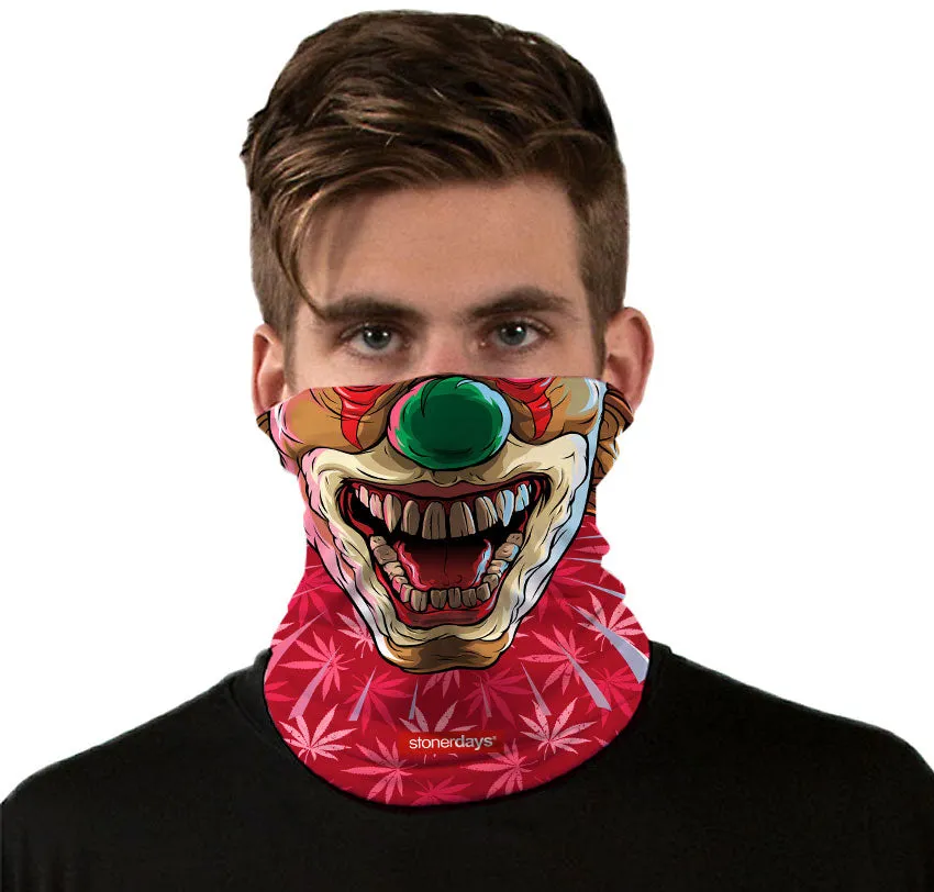 Crazy Clown Neck Gaiter