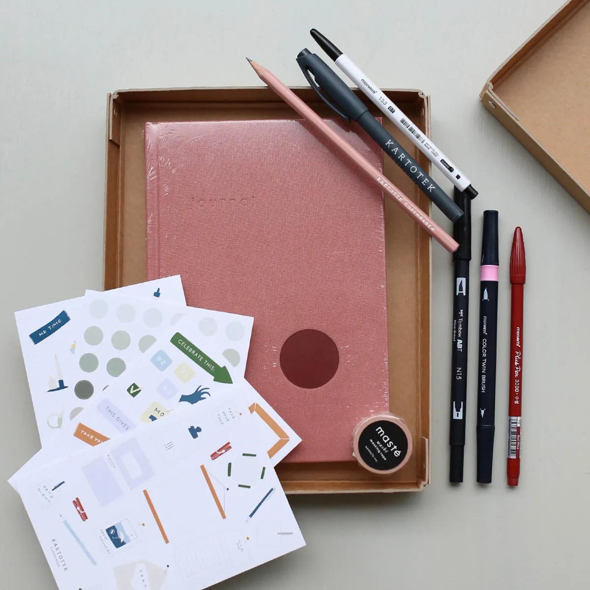 CREATIVE JOURNALING SET // ROSE