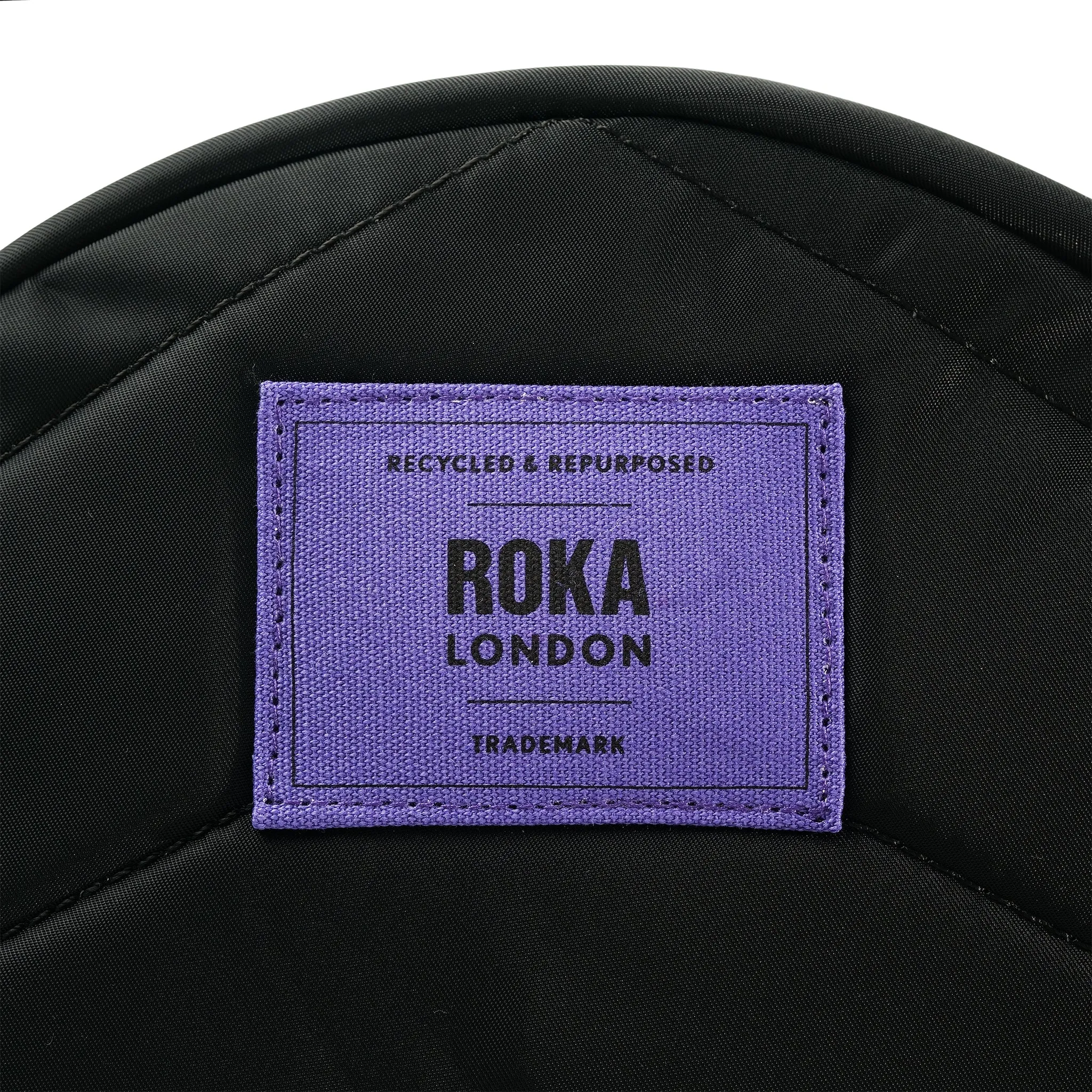 Creative Waste Black Edition Paddington B Purple Recycled Nylon