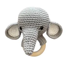 Crochet Ellie - Wooden Rattle