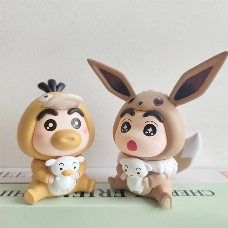 Cute Shinchan Cosplay Pokemon figures - Pokemon Version  ( Choose From the Drop Down Menu)