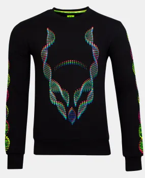 CYBERDOG MULTI NEON DNA SWEATSHIRT