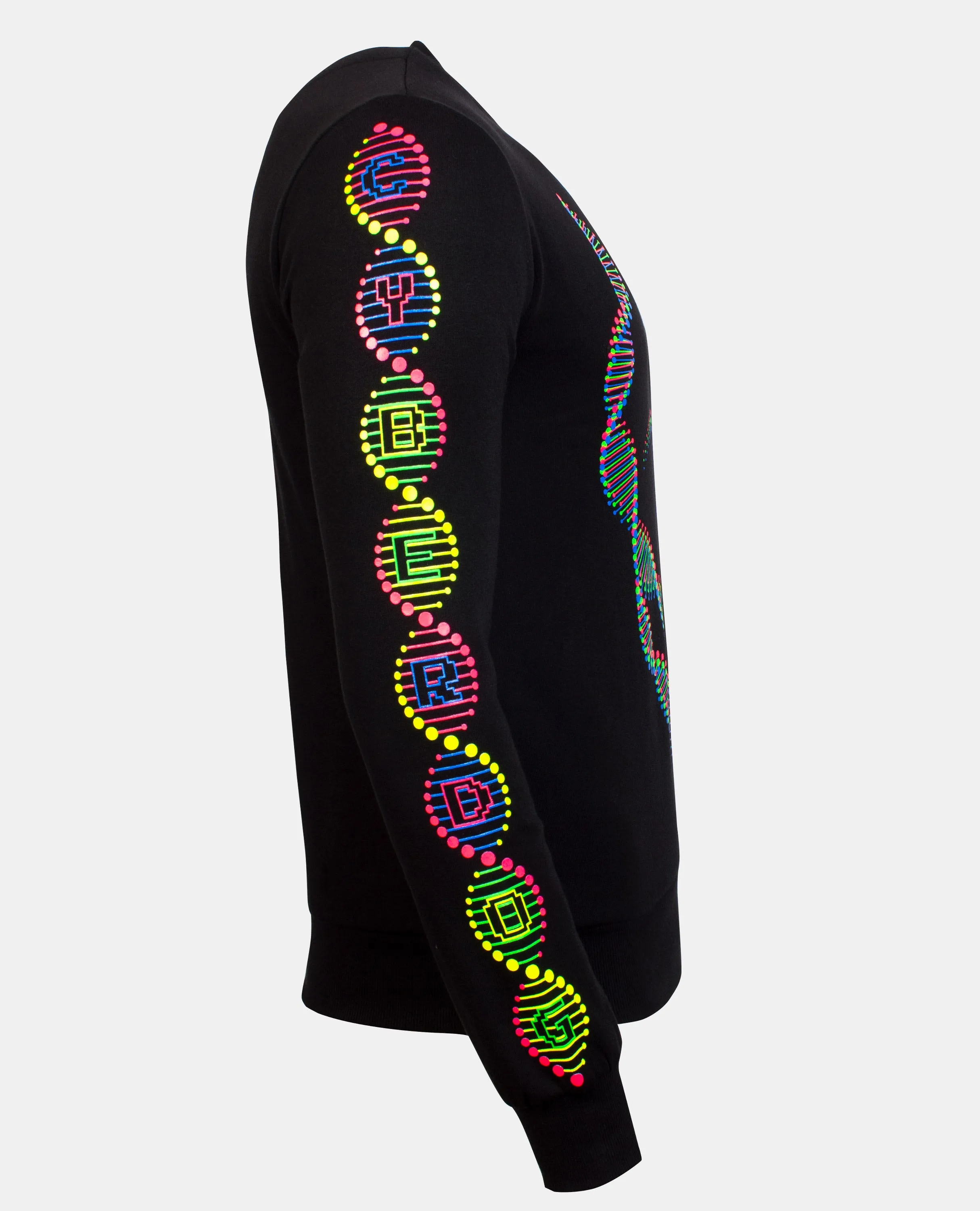 CYBERDOG MULTI NEON DNA SWEATSHIRT