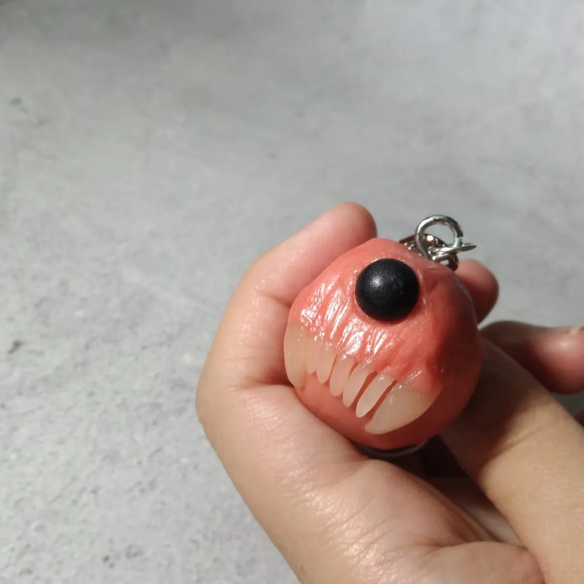 CYCLOPS FANGS KEYCHAIN