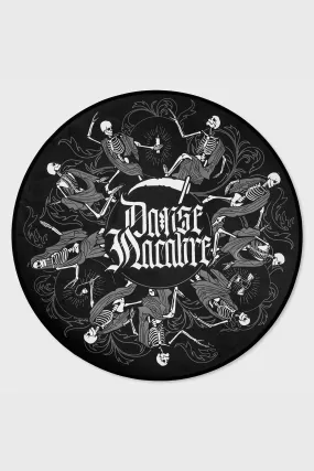 Danse Macabre Round Rug