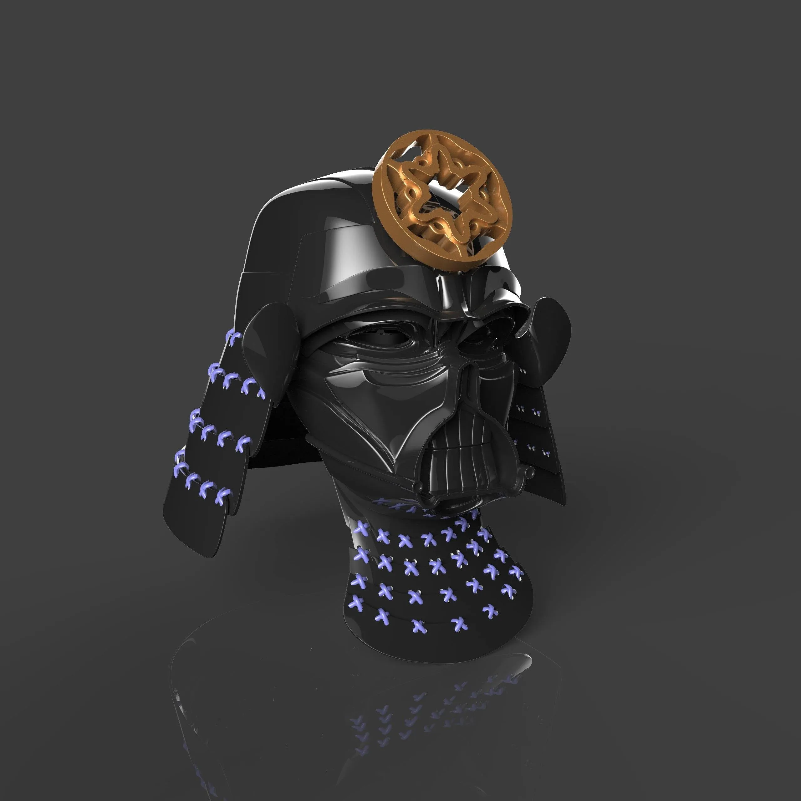 Darth Vader Samurai Helmet