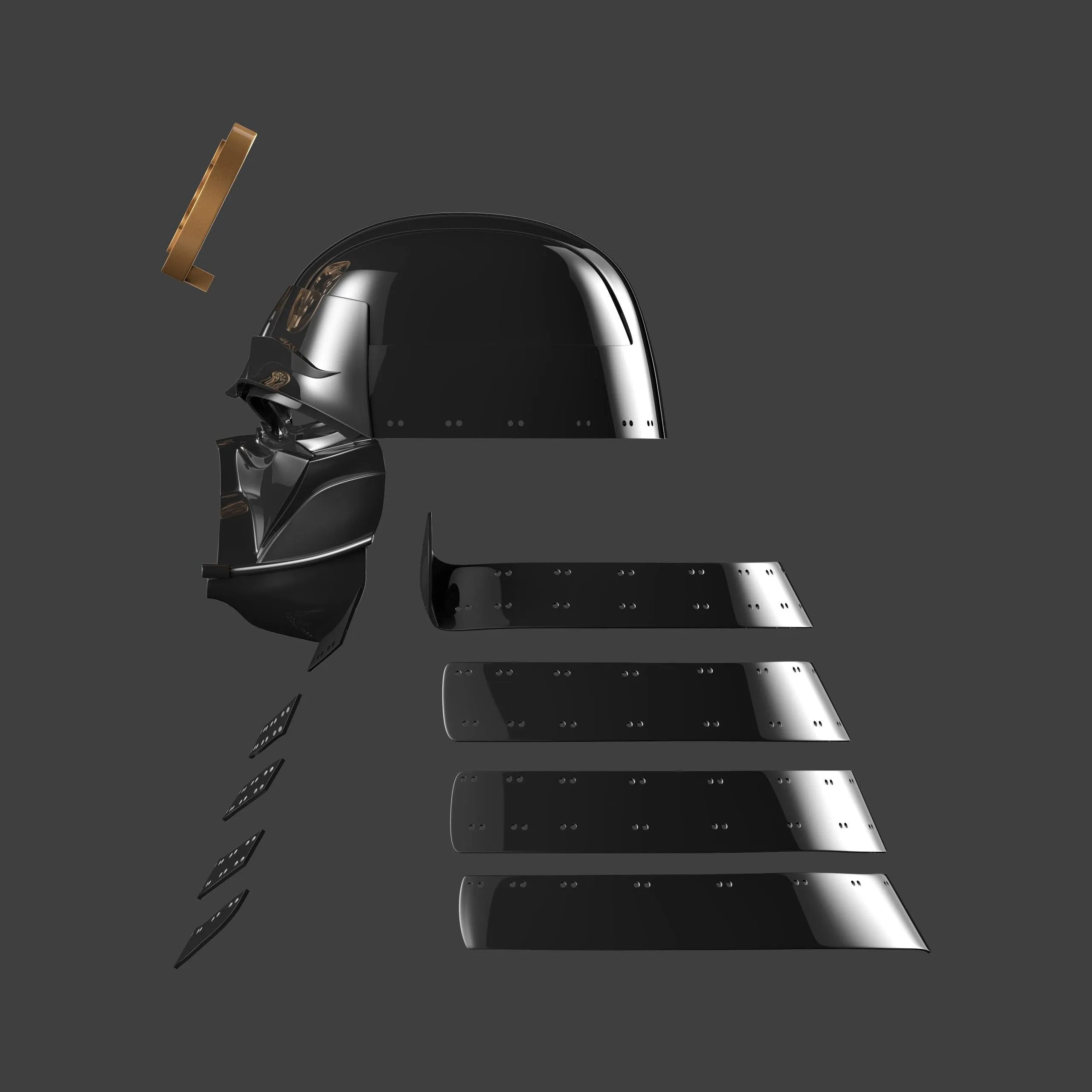 Darth Vader Samurai Helmet