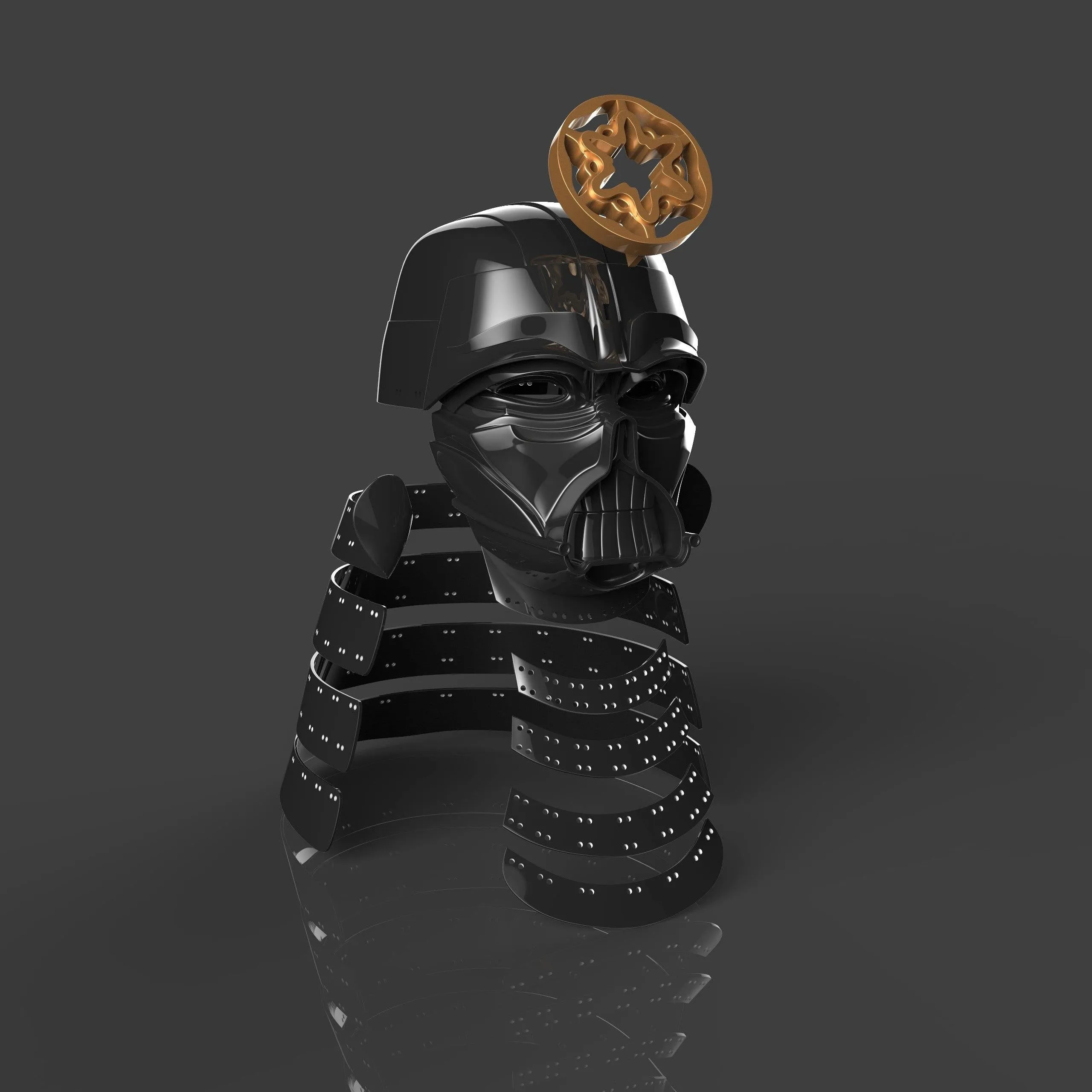 Darth Vader Samurai Helmet